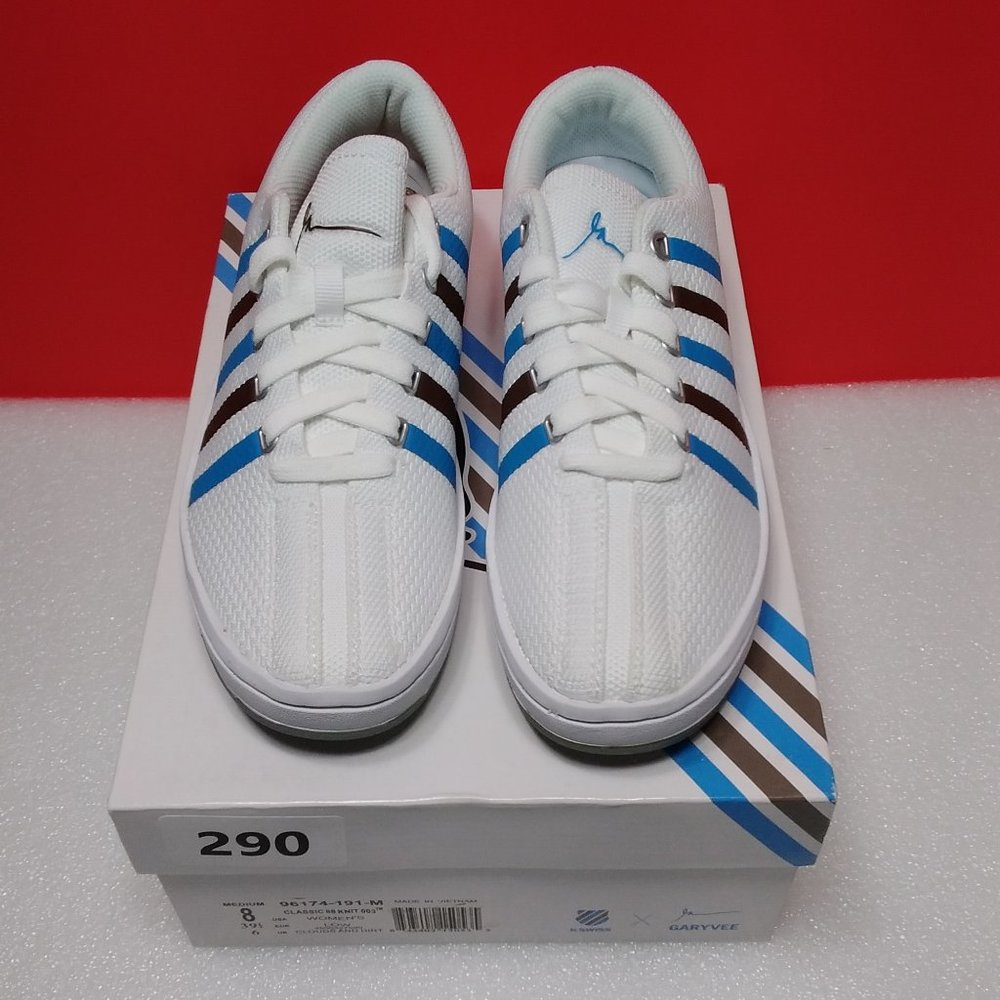 K-SWISS GARY VEE 003 CLAS 88 KNIT LOW WOMEN´S SIZE- 8 COD/290 - Picture 3 of 12